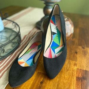 EUC Katy Perry Micro Suede Ballet The Sister Flat